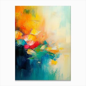 Abstract Oil Painting 1 Canvas Print