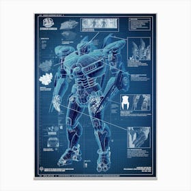 Pacific rim jaeger Canvas Print