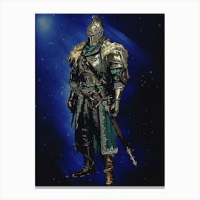 Light Of Heroes ― Dark Souls Iii Demon S Souls Armour Canvas Print