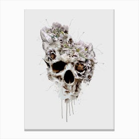 Skull Castle Canvas Print