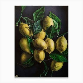 Lemons Canvas Print