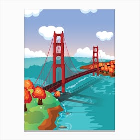 Golden Gate Bridge Canvas Print