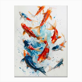 Koi Fish Canvas Print