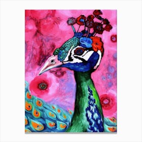 Peacock Canvas Print