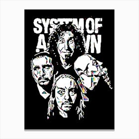 System Of A Down 1 Canvas Print