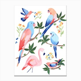Jungle Birds 2 Canvas Print