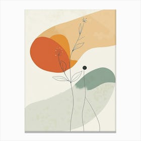 Abstract Flower 20 Canvas Print