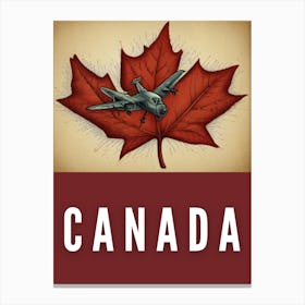 Canadian Maple Leaf 1 Canvas Print