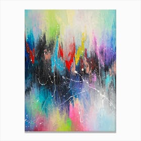 Neon Mirage Canvas Print