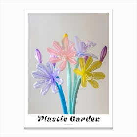 Dreamy Inflatable Flowers Poster Agapanthus 2 Canvas Print