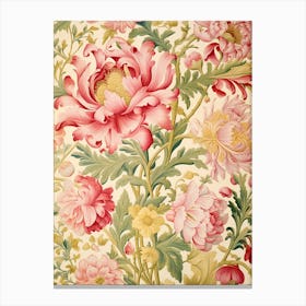 Floral Wallpaper 331 Canvas Print