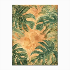 Tropical Leaves 66 Canvas Print