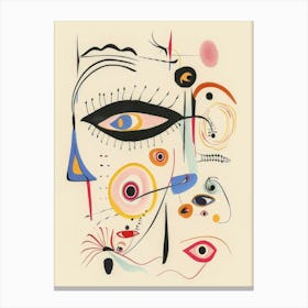 Eye Of The World Style Abstract Canvas Print