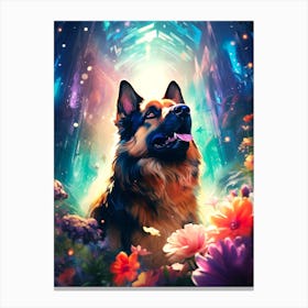 Angel Dog Canvas Print