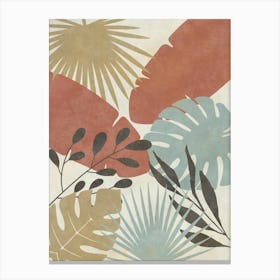 Tropical Leaves 6 Canvas Print