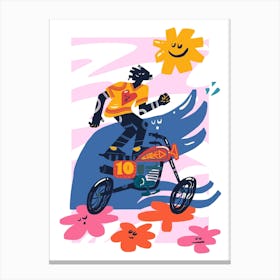 Sun Ride Canvas Print