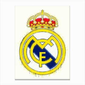 Real Madrid Canvas Print