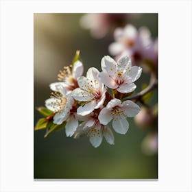 Blossoming Cherry Blossoms 1 Canvas Print