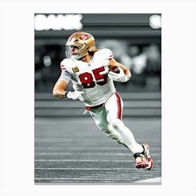 George Kittle San Francisco 49ers Canvas Print