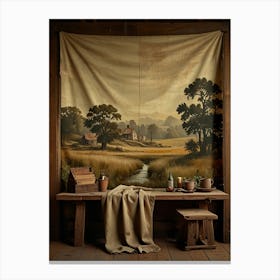 Country Scene Canvas Print