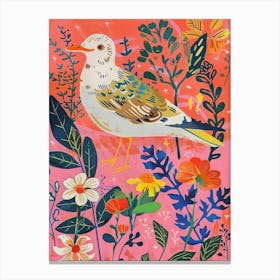 Spring Birds Seagull 1 Canvas Print