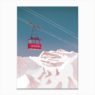 Mountain Love   Lift Canvas Print