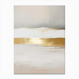 Golden Waves Canvas Print