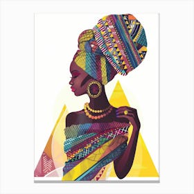 African Woman 218 Canvas Print