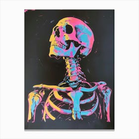 Skeleton 12 Canvas Print