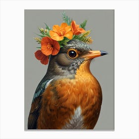 Robin 7 Canvas Print