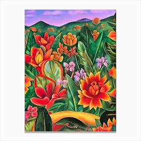 Flora Of Mexico Canvas Print