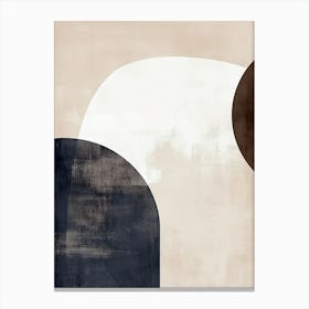 The Breath Of Beige Minimalist Style Canvas Print