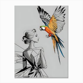 Parrot 6 Canvas Print