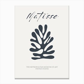 Henri Matisse Abstract Leaf Cutouts  Canvas Print