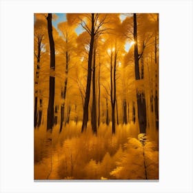 Autumn Forest 109 Canvas Print