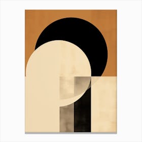 Duesseldorf Dynamics, Geometric Bauhaus Canvas Print