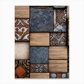 Mosaic Tiles Canvas Print