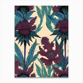 Thistle Canvas Print