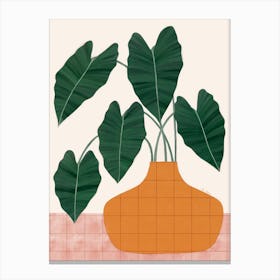 Potted Plant  Canvas Print