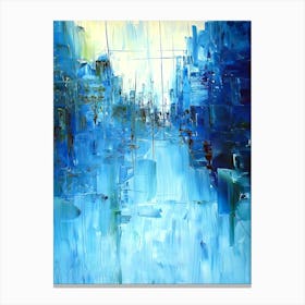 Blue City Canvas Print