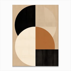 Stuttgart Symmetry, Geometric Bauhaus Canvas Print