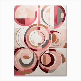 Abstract Circles 4 Canvas Print