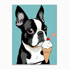 Boston Terrier 77 Canvas Print