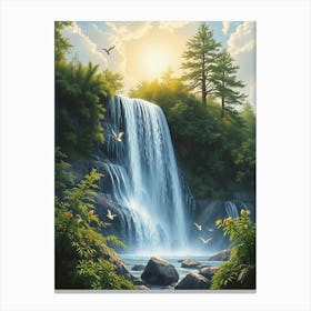 Waterfall 8 Canvas Print