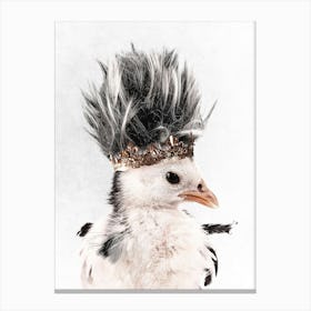 Chick with Mohawk Canvas Print