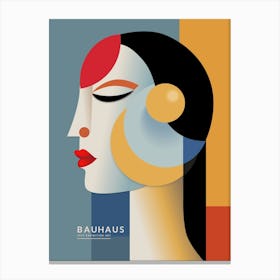 BAUHAUS WOMAN III Canvas Print