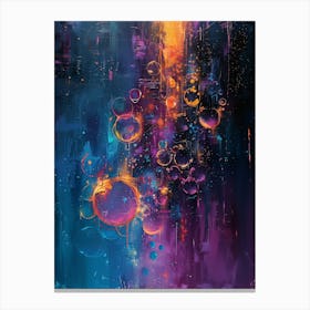 Bubbles In The Sky Canvas Print