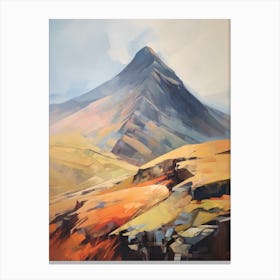 Y Garn Wales 2 Mountain Painting Canvas Print