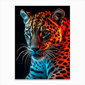 Wild Animal Creative Portrait 68 Canvas Print