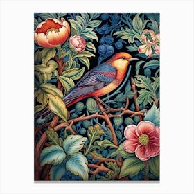 Bird On A Branch 5 Canvas Print